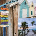 Collage of images from Key West florida.